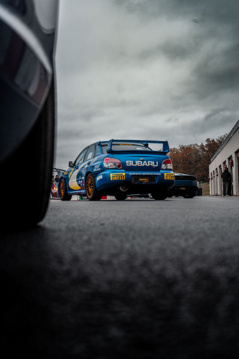 Co-pilota in Subaru Impreza STI
