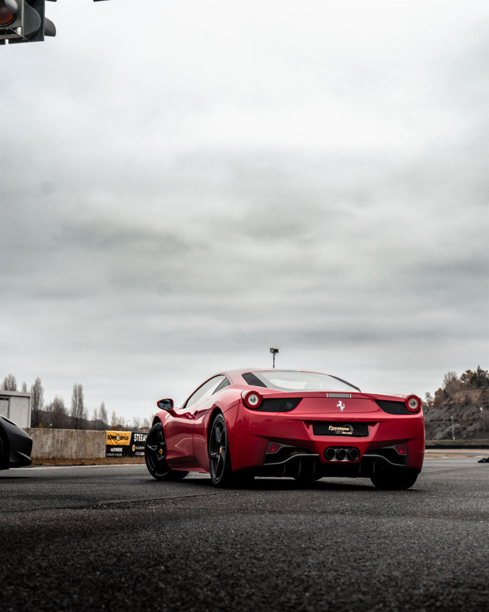 Co-pilota in Ferrari 458 Italia