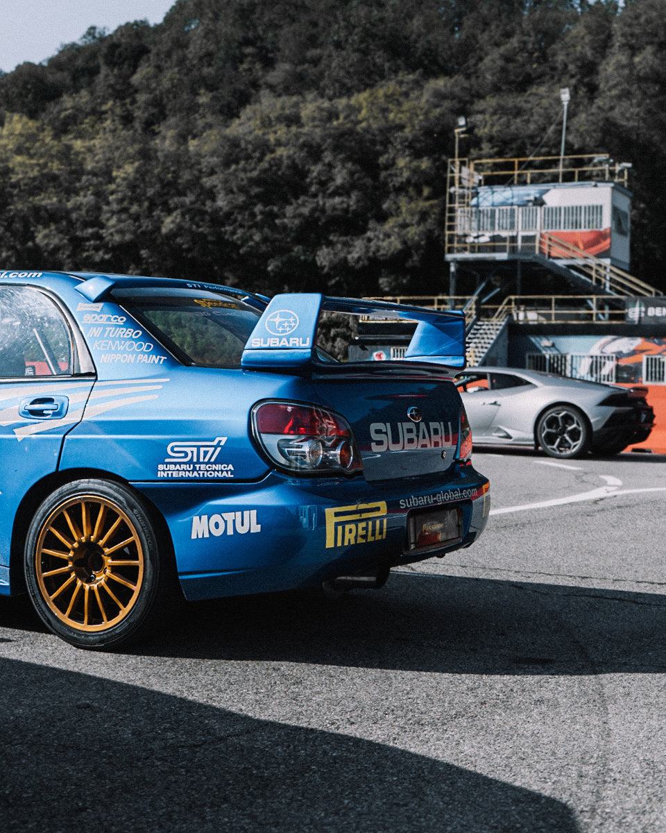 Co-pilota in Subaru Impreza STI