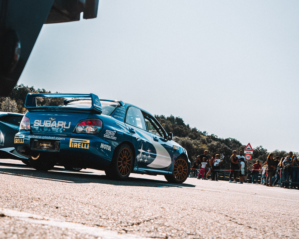Co-pilota in Subaru Impreza STI