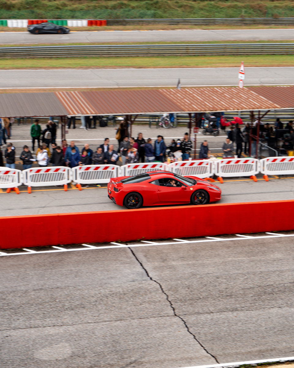 Co-pilota in Ferrari 458 Italia