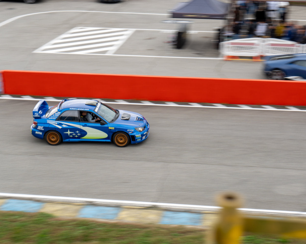 Co-pilota in Subaru Impreza STI