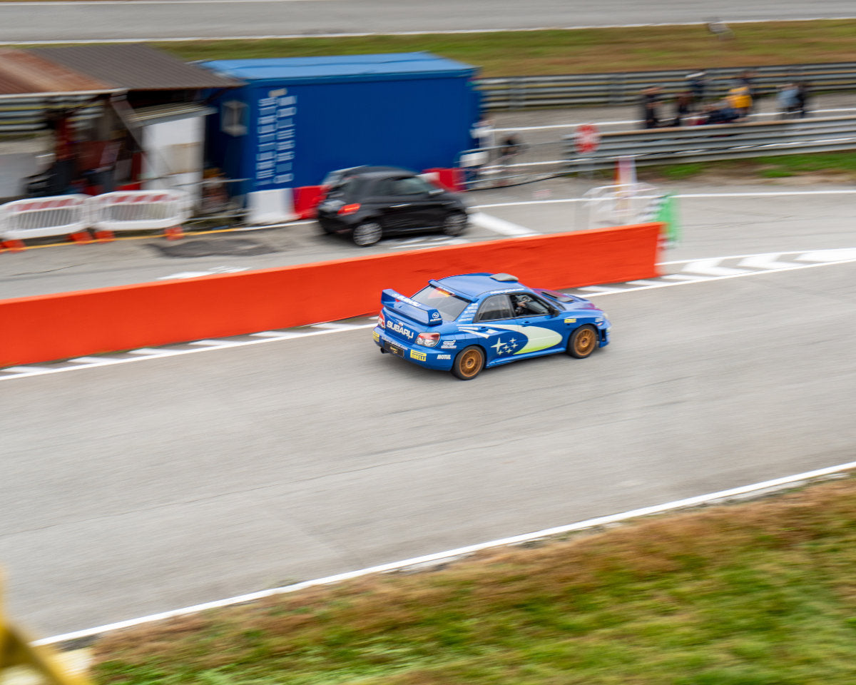 Co-pilota in Subaru Impreza STI