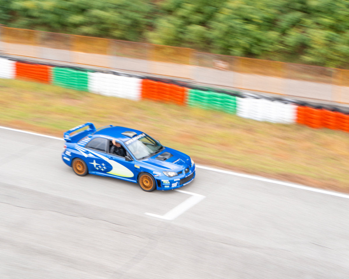 Co-pilota in Subaru Impreza STI