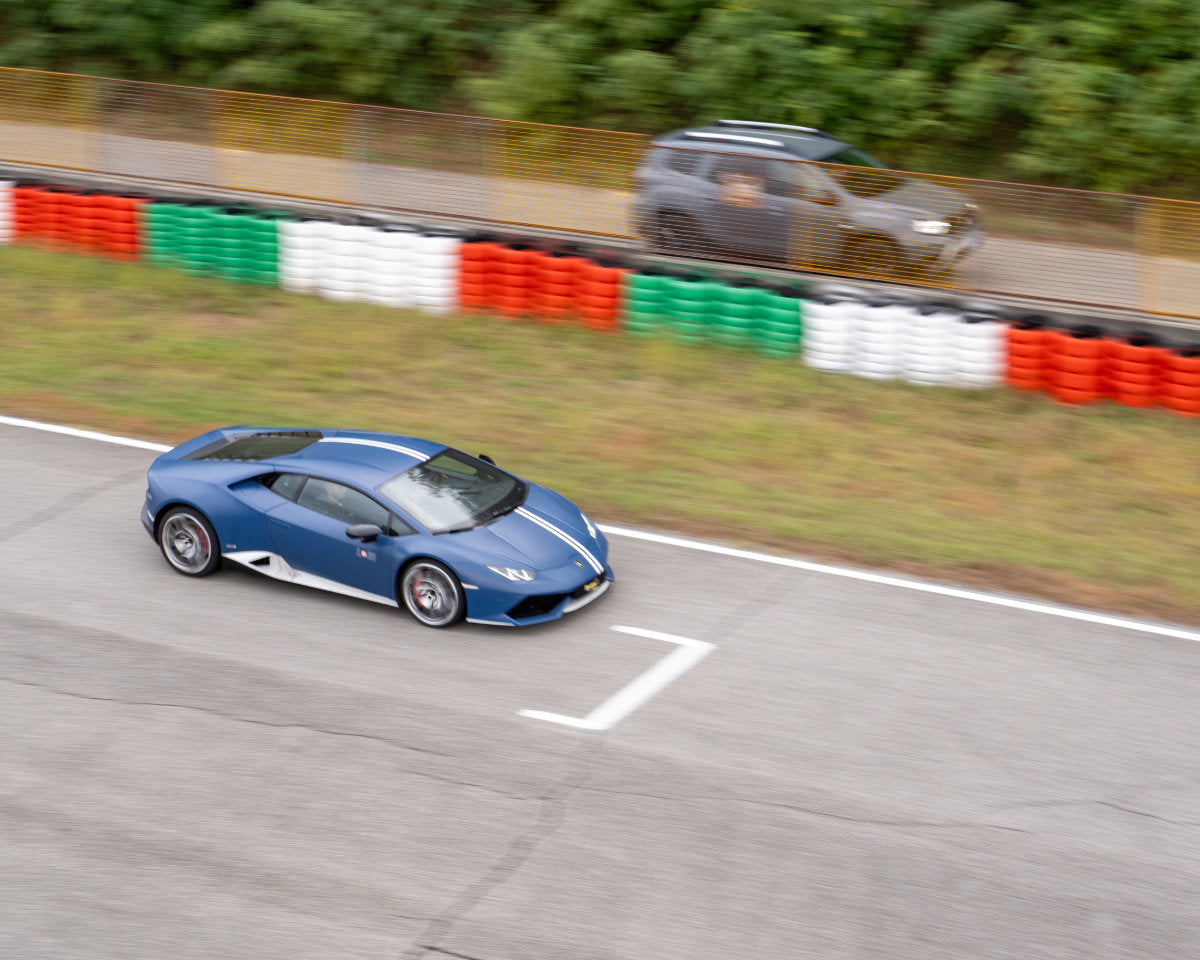 Co-pilota in Lamborghini Huracán Avio