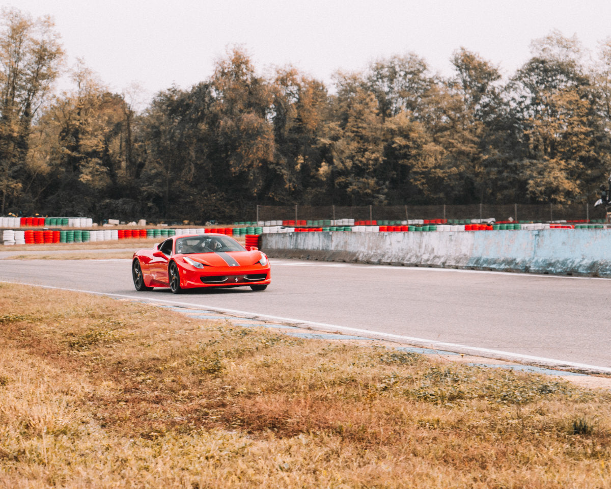 Co-pilota in Ferrari 458 Italia