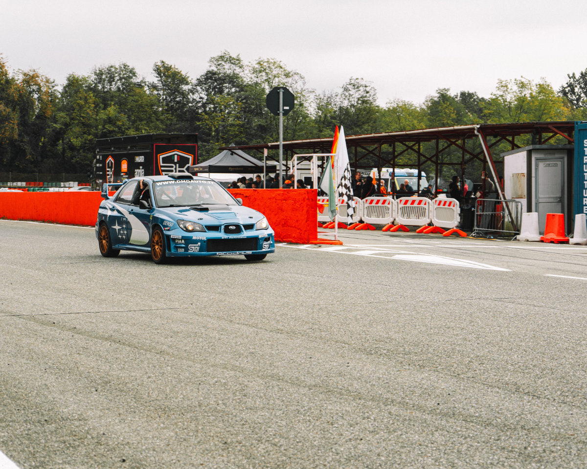 Co-pilota in Subaru Impreza STI