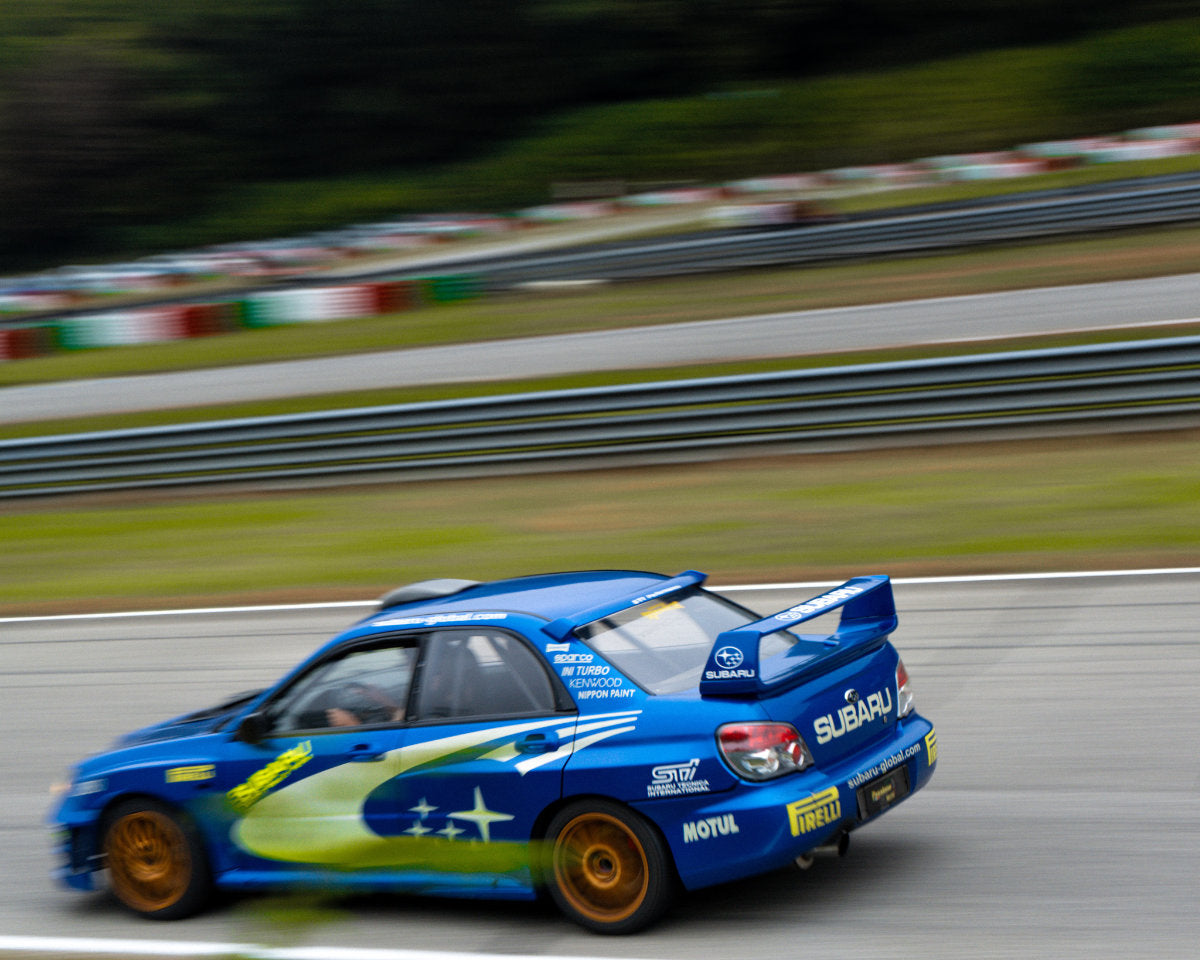 Co-pilota in Subaru Impreza STI