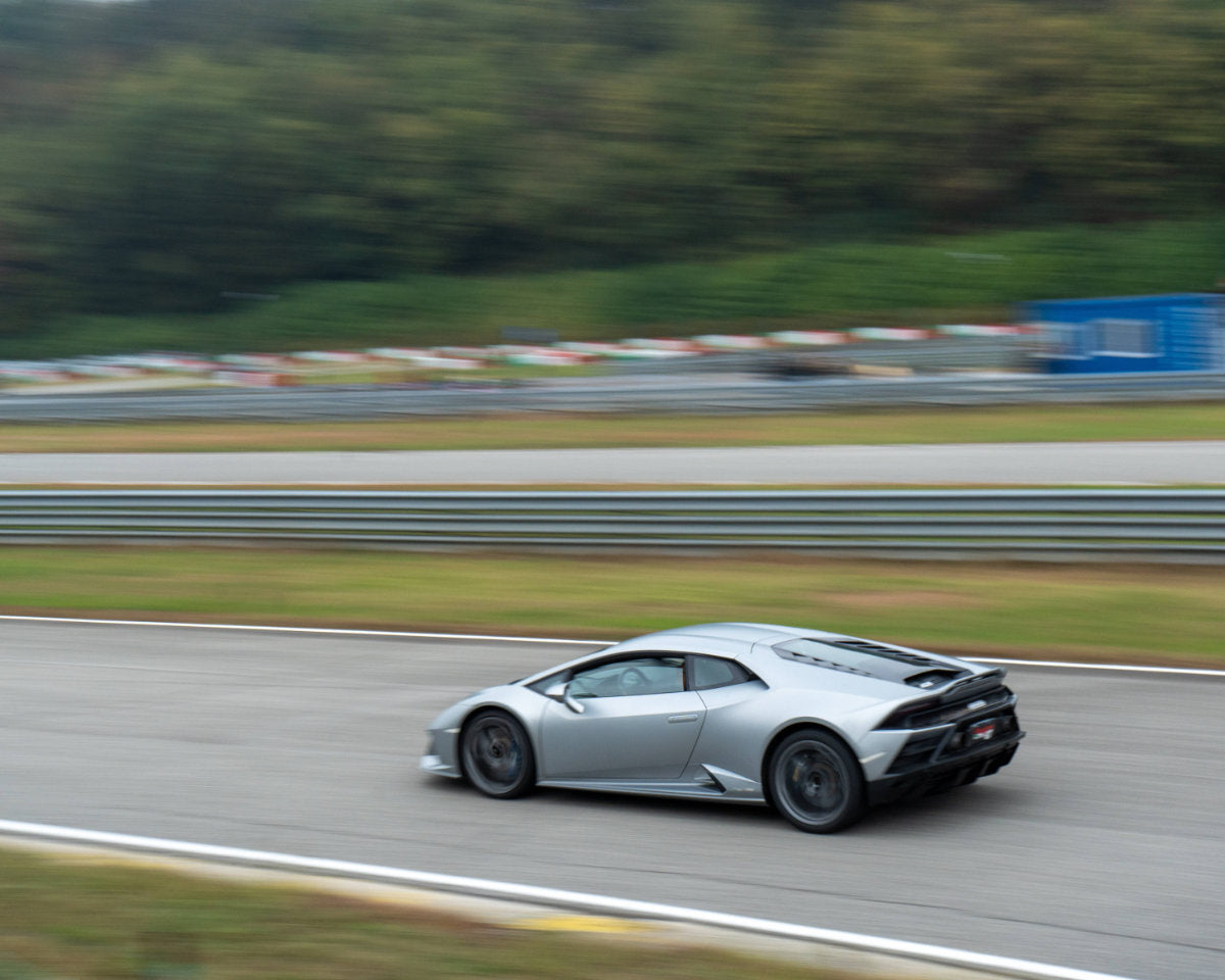 Co-pilota in Lamborghini Huracán Evo