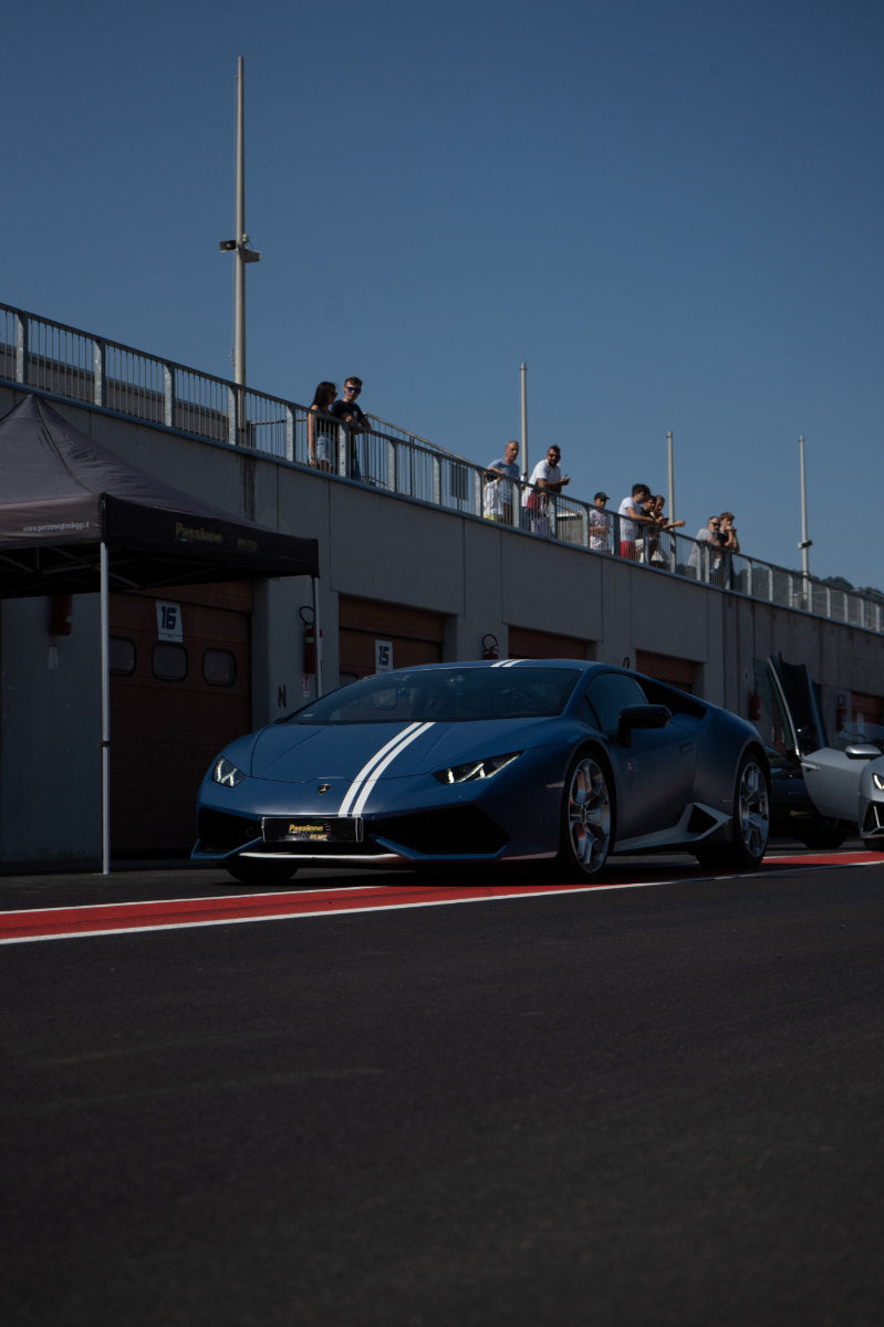 Co-pilota in Lamborghini Huracán Avio