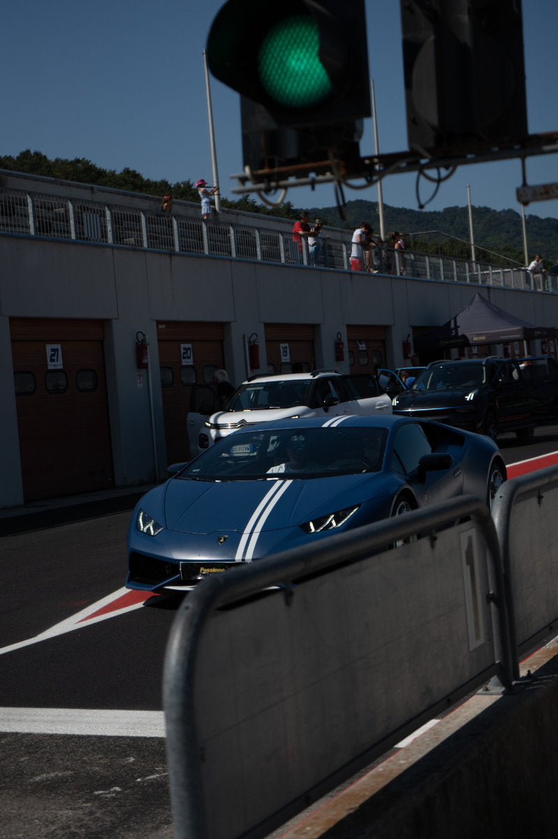 Co-pilota in Lamborghini Huracán Avio