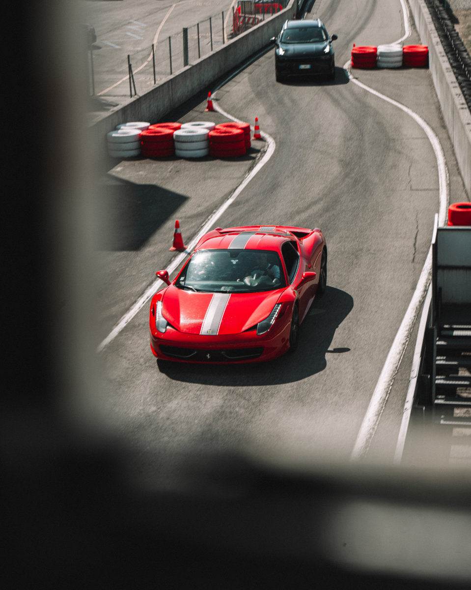 Co-pilota in Ferrari 458 Italia