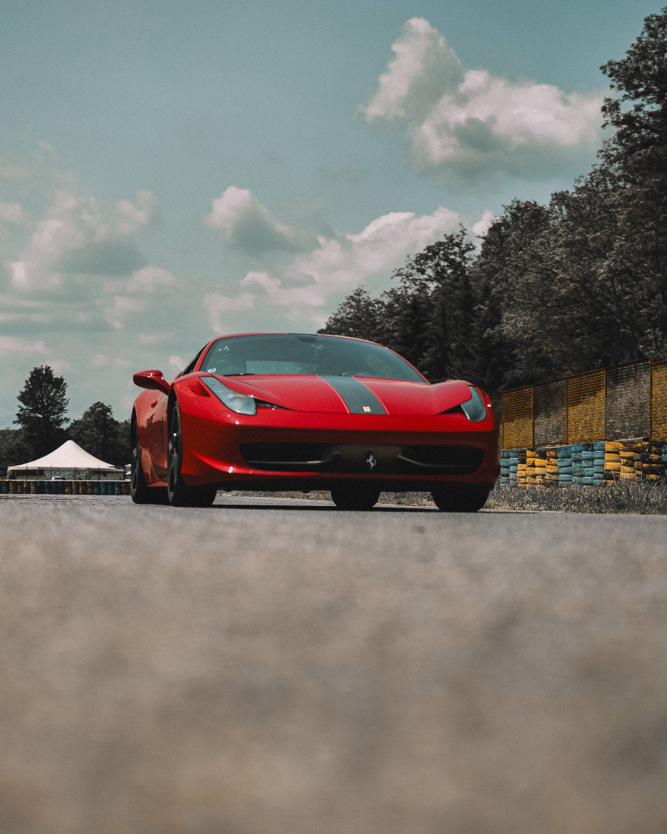 Co-pilota in Ferrari 458 Italia