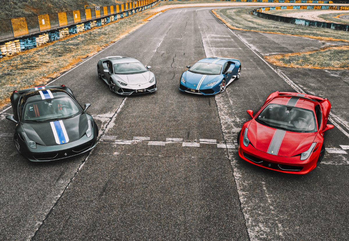 8 giri di pista su 4 GT Plus