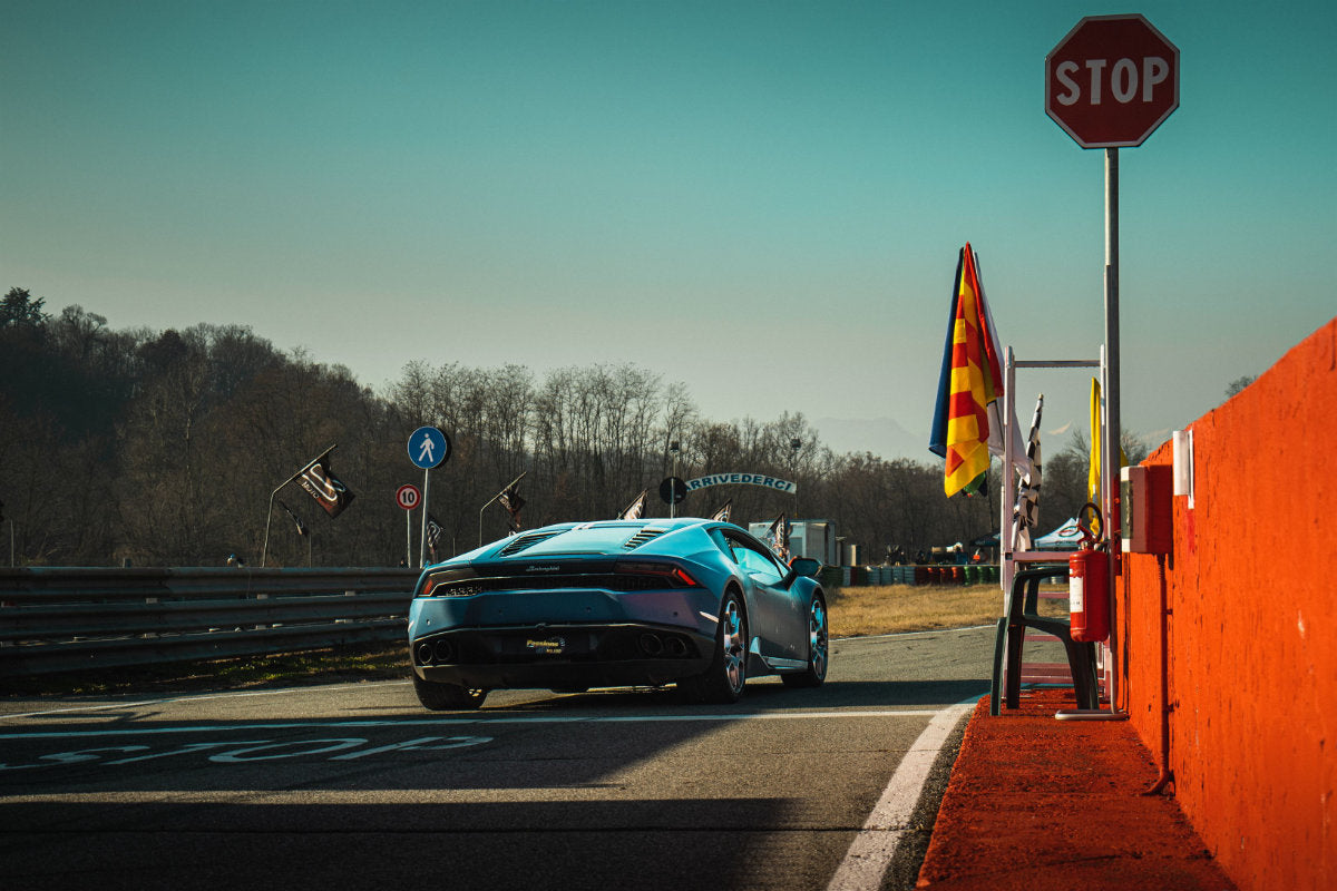 Co-pilota in Lamborghini Huracán Avio