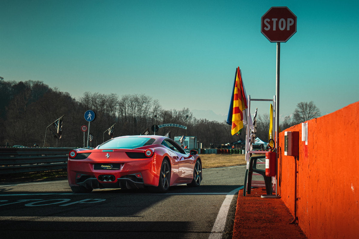 Co-pilota in Ferrari 458 Italia