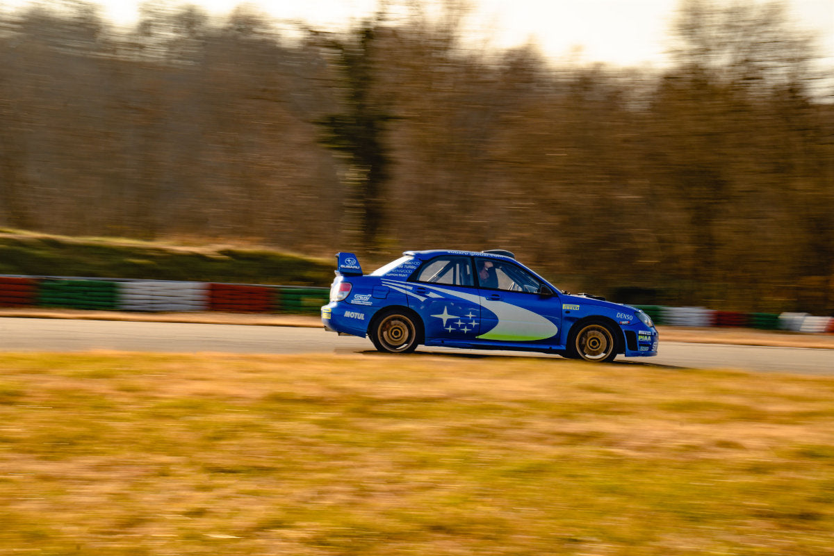 Co-pilota in Subaru Impreza STI