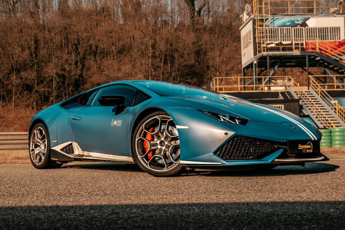 Co-pilota in Lamborghini Huracán Avio