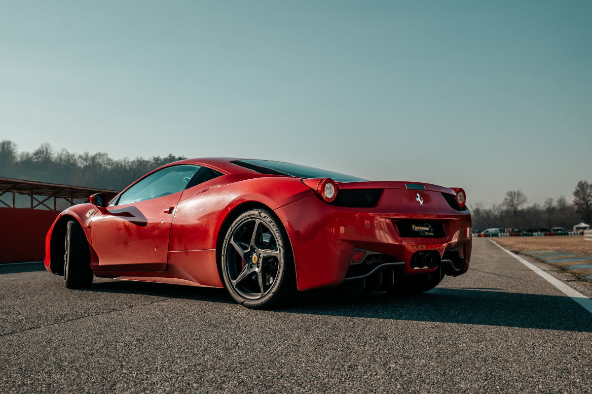 Co-pilota in Ferrari 458 Italia