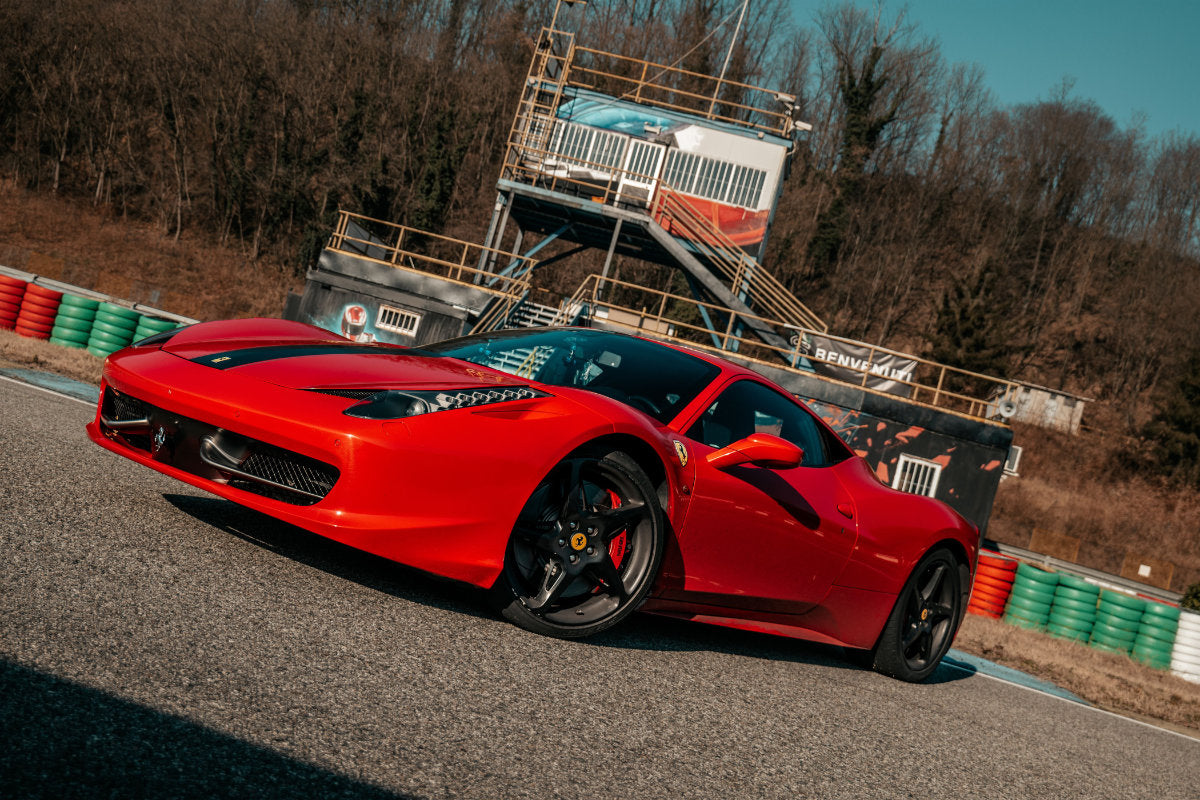 Co-pilota in Ferrari 458 Italia