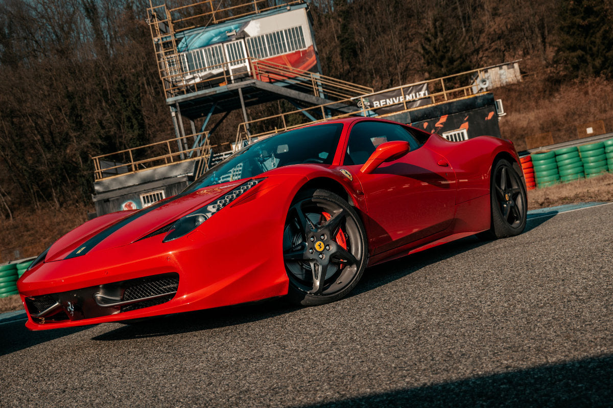 Co-pilota in Ferrari 458 Italia