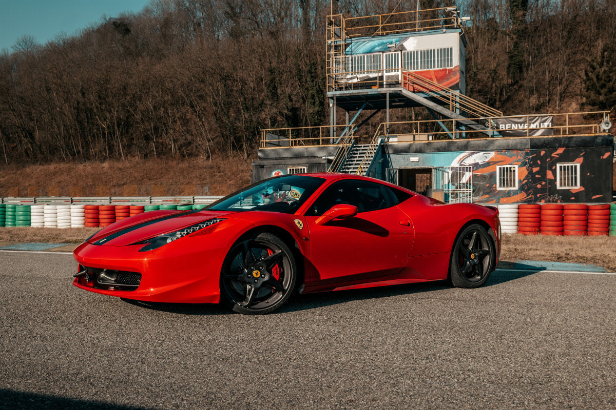 Co-pilota in Ferrari 458 Italia