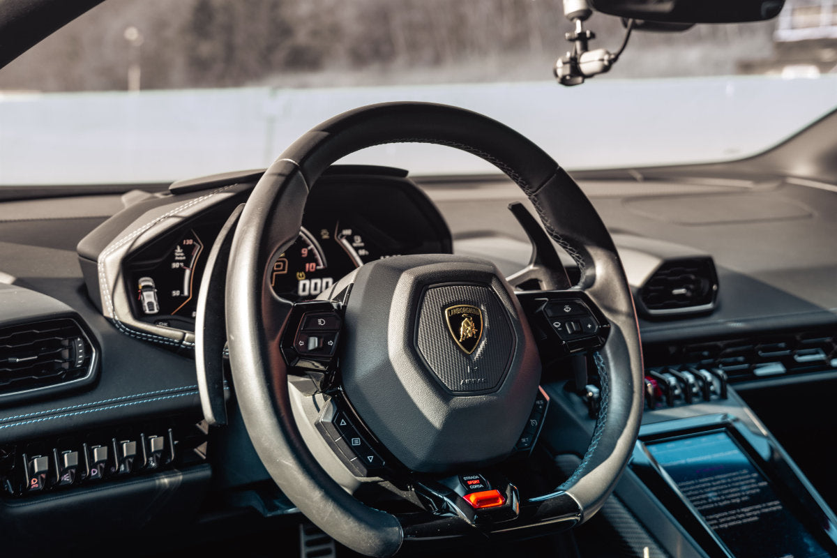 Co-pilota in Lamborghini Huracán Evo